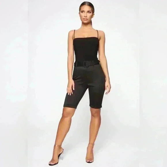 Fashion Nova walk in the park  biker trousers shorts - Picture 1 of 7